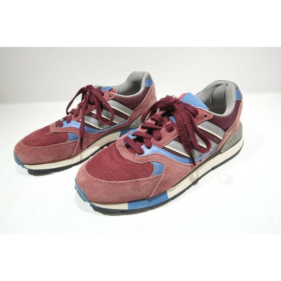 Mens Trainers Adidas Quesence Red Maroon Trace Blu main image 6